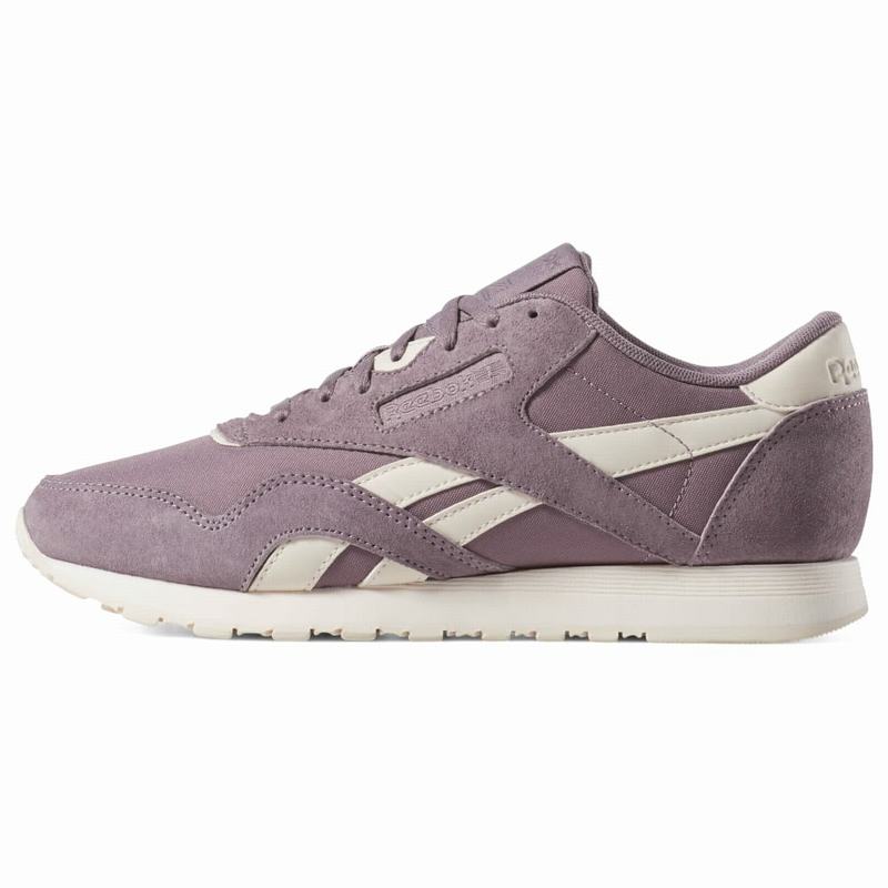 Reebok Classic Nylon Shoes Womens Purple/Pink India RM4578NH